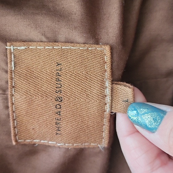 Thread & Supply Quilted Vest - Mocha - Picture 5 of 6